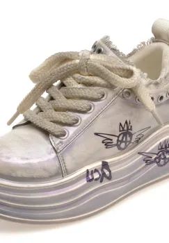 Pantofi sport GRYXX gri, 165, din piele naturala lacuita imagine