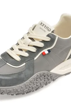 Pantofi sport GRYXX gri, 2106, din material textil imagine