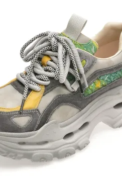 Pantofi sport GRYXX gri, 2923, din piele naturala imagine