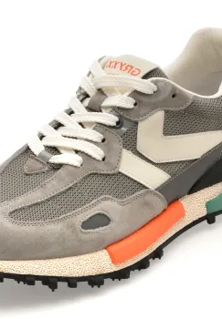 Pantofi sport GRYXX gri, 35021, din material textil si piele naturala imagine