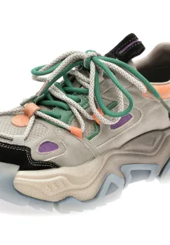 Pantofi sport GRYXX gri, 6968, din piele naturala imagine