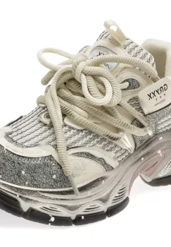 Pantofi sport GRYXX gri, 80672, din material textil imagine