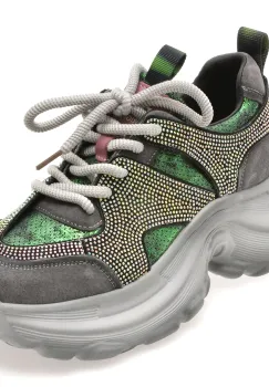 Pantofi sport GRYXX gri, 8585, din piele ecologica imagine