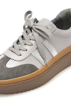 Pantofi sport GRYXX gri, BL5754, din piele naturala imagine