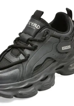 Pantofi sport GRYXX gri, F7801, din piele naturala imagine
