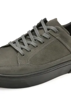 Pantofi sport GRYXX gri, HS2022, din nabuc imagine