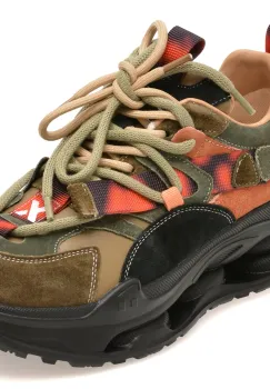 Pantofi sport GRYXX kaki, 36899, din piele naturala imagine