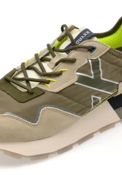 Pantofi sport GRYXX kaki, 40061M, din material textil imagine