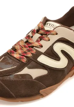 Pantofi sport GRYXX maro, 11761, din piele ecologica imagine