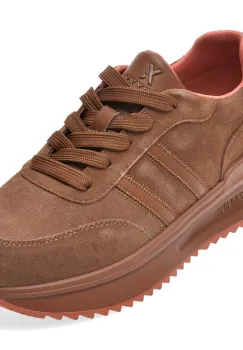 Pantofi sport GRYXX maro, 187082, din piele intoarsa imagine