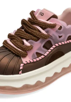 Pantofi sport GRYXX maro, 20695, din piele ecologica imagine