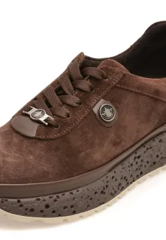 Pantofi sport GRYXX maro, 219158Z, din piele intoarsa imagine
