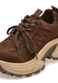 Pantofi sport GRYXX maro, 2290, din piele intoarsa imagine