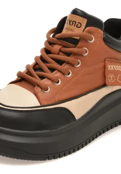 Pantofi sport GRYXX maro, 2379, din piele naturala imagine