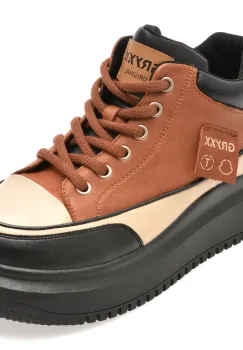 Pantofi sport GRYXX maro, 2379, din piele naturala imagine