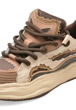 Pantofi sport GRYXX maro, 25081, din piele naturala imagine