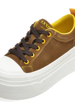Pantofi sport GRYXX maro, 2602, din piele intoarsa imagine