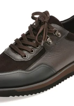 Pantofi sport GRYXX maro, 2602, din piele naturala imagine