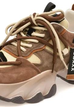 Pantofi sport GRYXX maro, 3281CC, din piele naturala imagine