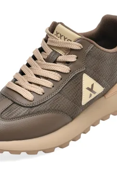 Pantofi sport GRYXX maro, 77056, din piele ecologica imagine
