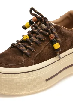 Pantofi sport GRYXX maro, 7979, din piele intoarsa imagine