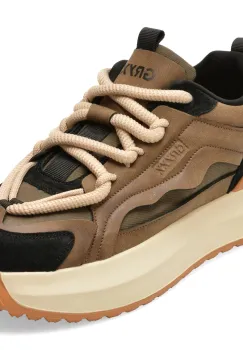 Pantofi sport GRYXX maro, 800, din piele ecologica imagine