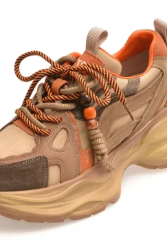 Pantofi sport GRYXX maro, 8663, din piele naturala imagine