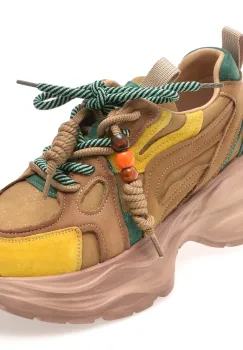 Pantofi sport GRYXX maro, 8663, din piele naturala imagine