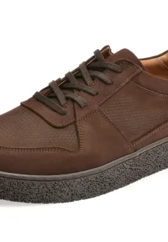Pantofi sport GRYXX maro, BS2212, din nabuc imagine