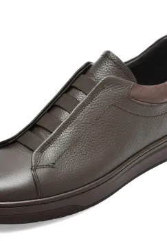 Pantofi sport GRYXX maro, HRZ610, din piele naturala imagine