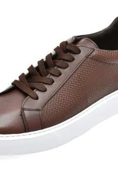 Pantofi sport GRYXX maro, LST110, din piele naturala imagine