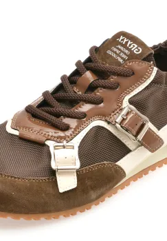 Pantofi sport GRYXX maro, SX2601, din material textil imagine