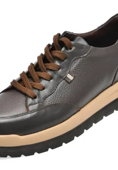 Pantofi sport GRYXX maro, TRL01, din piele naturala imagine