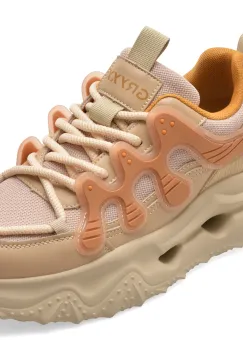 Pantofi sport GRYXX maro, Y2002, din material textil si piele naturala imagine