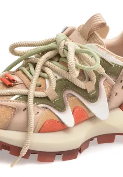 Pantofi sport GRYXX multicolor, 1819, din material textil si piele naturala imagine