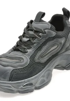 Pantofi sport GRYXX negri, 1002, din material textil imagine