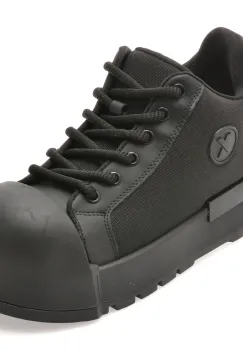 Pantofi sport GRYXX negri, 10211, din material textil imagine