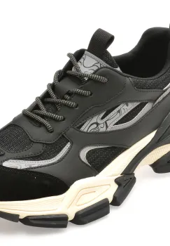 Pantofi sport GRYXX negri, 110031, din material textil imagine