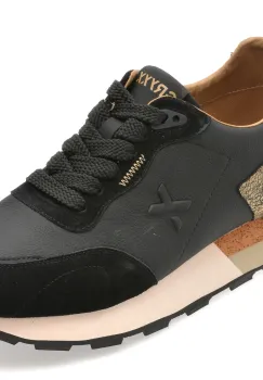 Pantofi sport GRYXX negri, 110169, din piele naturala imagine