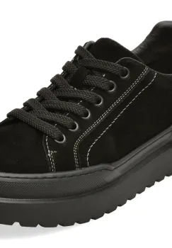 Pantofi sport GRYXX negri, 1352, din piele intoarsa imagine
