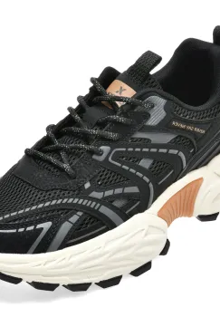 Pantofi sport GRYXX negri, 153206, din material textil imagine
