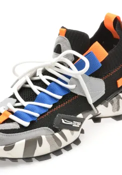 Pantofi sport GRYXX negri, 18159, din material textil imagine