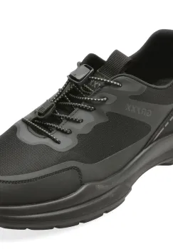 Pantofi sport GRYXX negri, 19081, din material textil imagine