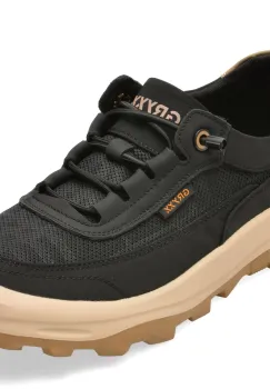 Pantofi sport GRYXX negri, 19317, din material textil imagine