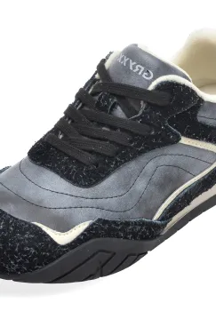 Pantofi sport GRYXX negri, 21661, din piele ecologica imagine