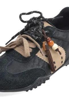 Pantofi sport GRYXX negri, 21691, din piele ecologica imagine