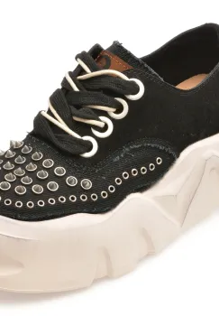 Pantofi sport GRYXX negri, 240006, din material textil imagine