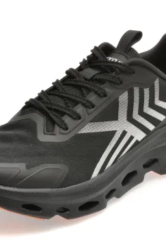 Pantofi sport GRYXX negri, 24127, din material textil imagine