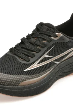 Pantofi sport GRYXX negri, 25015, din material textil imagine