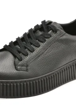 Pantofi sport GRYXX negri, 25702, din piele naturala imagine